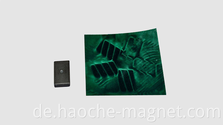 Gesinterte Ferrit -Blockmagnete schräg magnetisierter Magnet